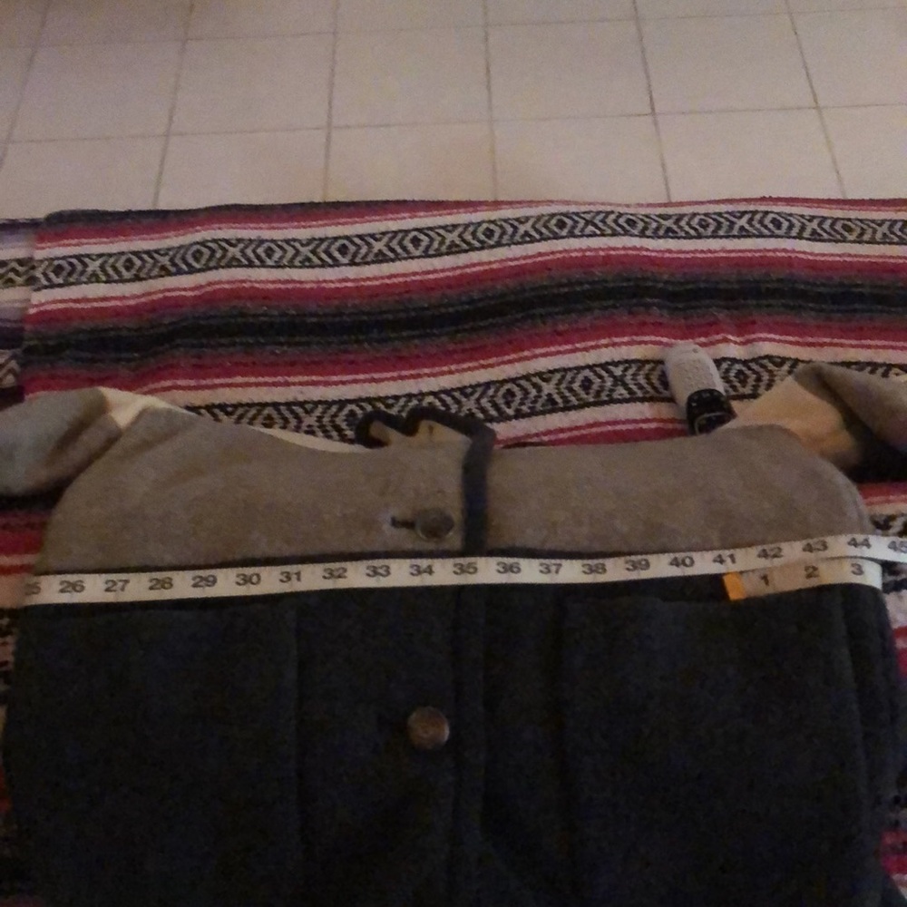 Russian made vintage wool jacket Two deep pockets - Picture 14 of 16